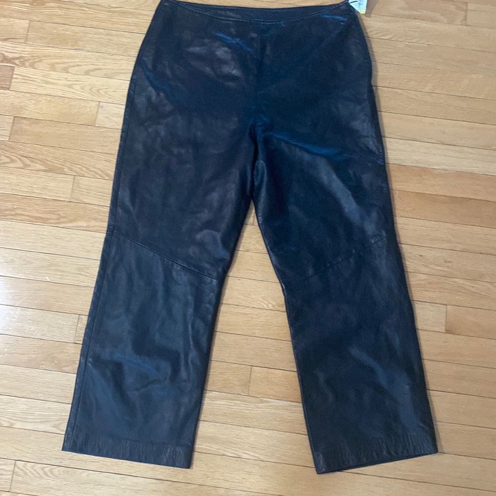 Danier leather ankle pants size 14 length 29